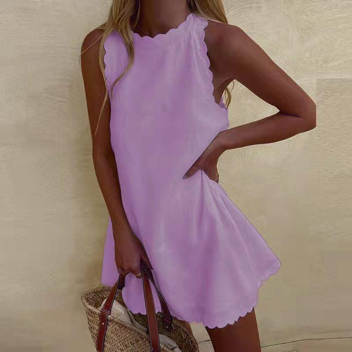 Mini Abito Chic Wave Edge