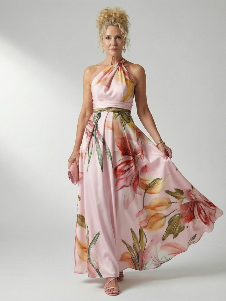 Abito Maxi Floreale Leggero Amiel™