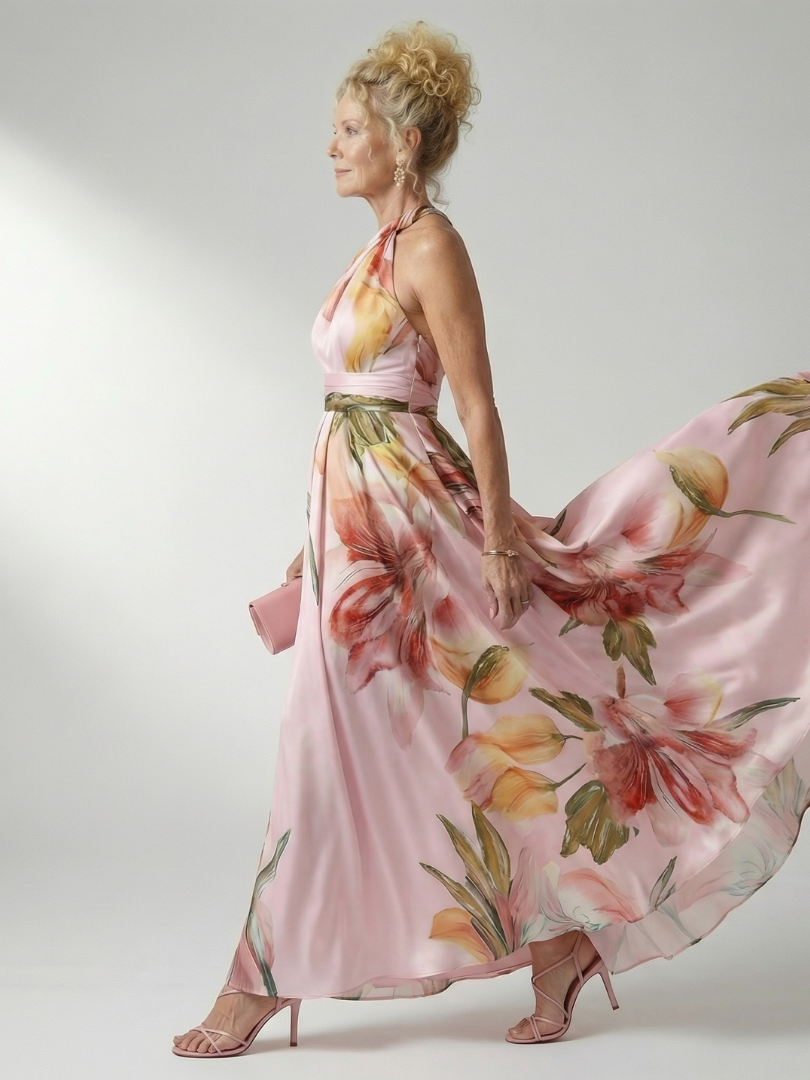 Abito Maxi Floreale Leggero Amiel™
