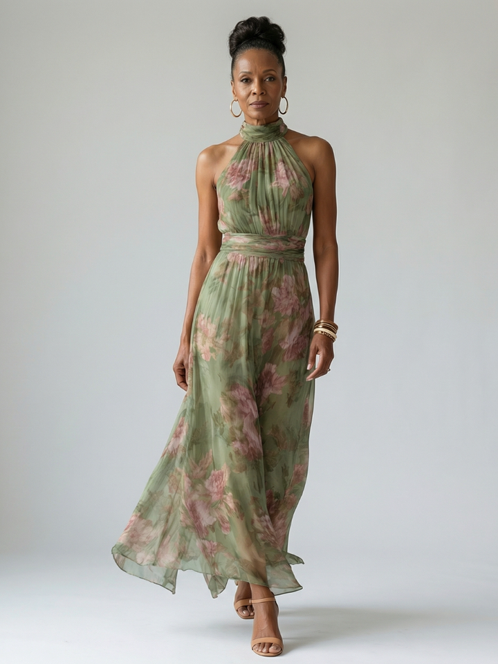 Mirelle™ Abito Midi con Spalle Scoperte