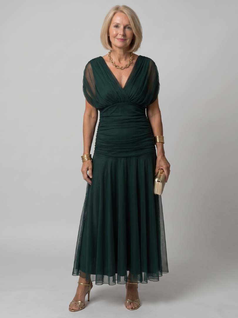 Calen™ Vestito Midi Off Shoulder