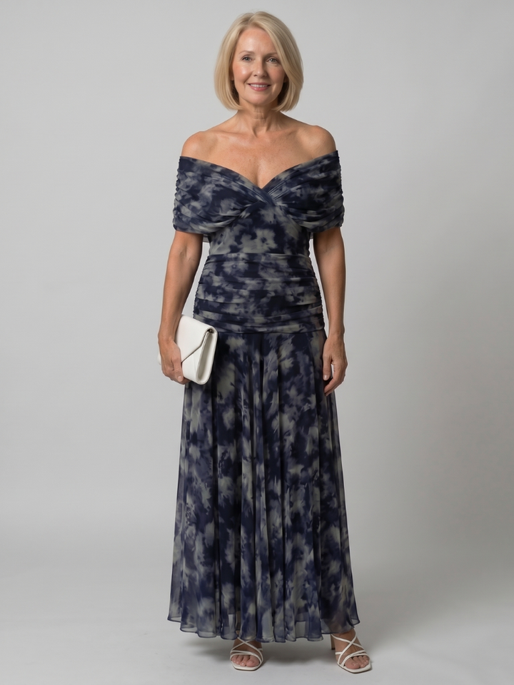 Calen™ Vestito Midi Off Shoulder