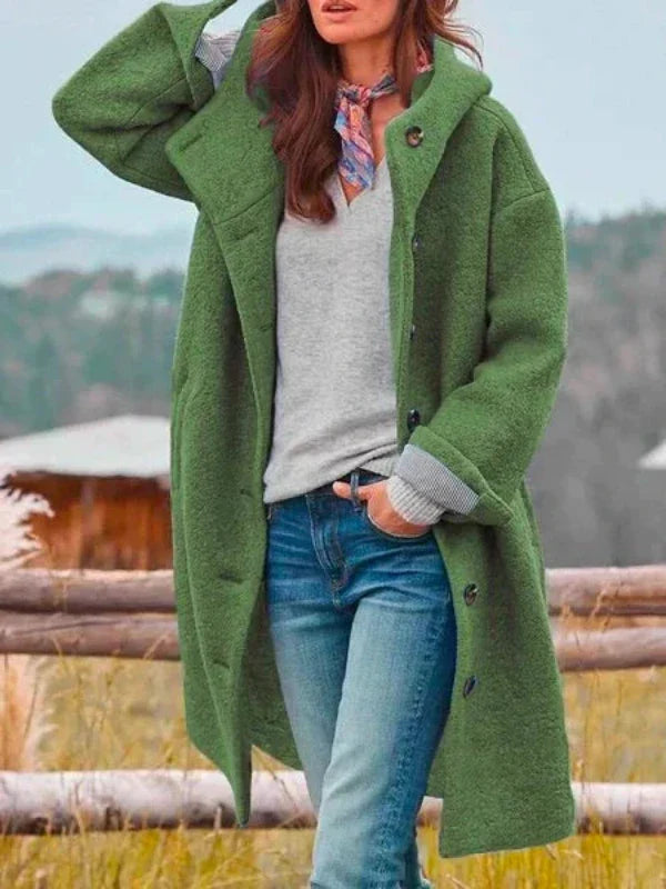 Amélia: Giacca invernale lunga ed elegante