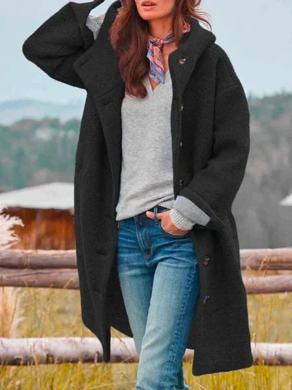 Amélia: Giacca invernale lunga ed elegante