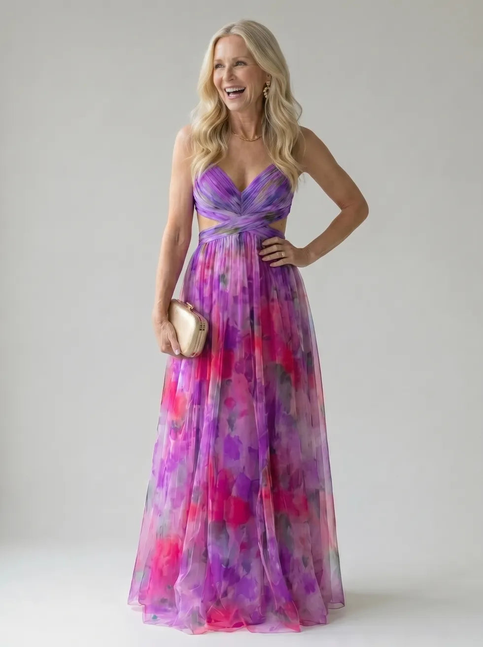 Isel™ Abito Maxi Soft Wrap