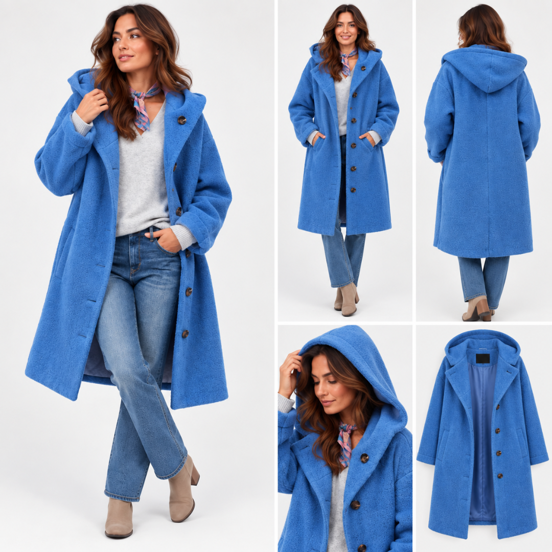 Amélia: Giacca invernale lunga ed elegante