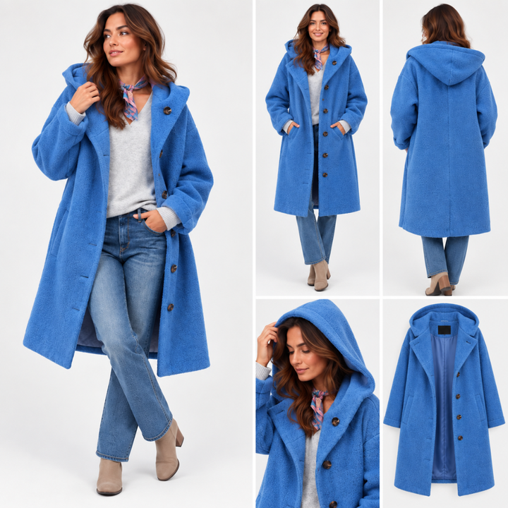 Amélia: Giacca invernale lunga ed elegante