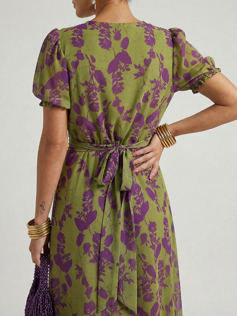 Virel™ Abito Midi Floreale Relaxed
