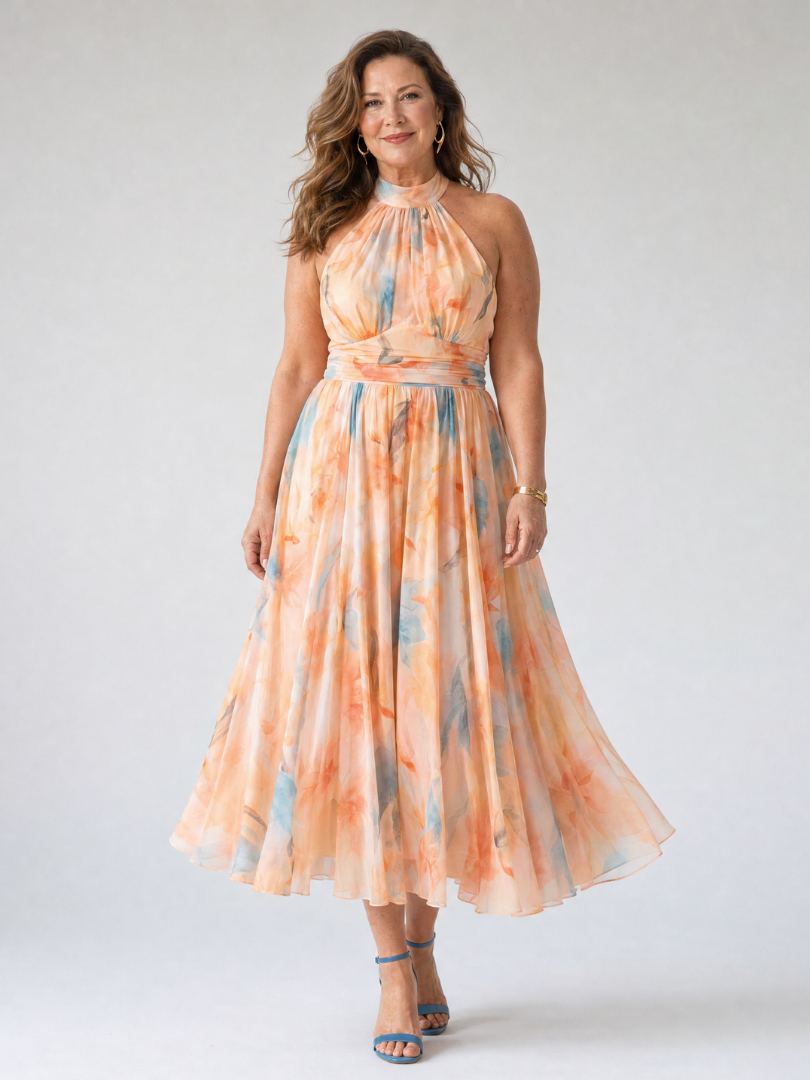 Elin™ Abito Midi Soft Halter