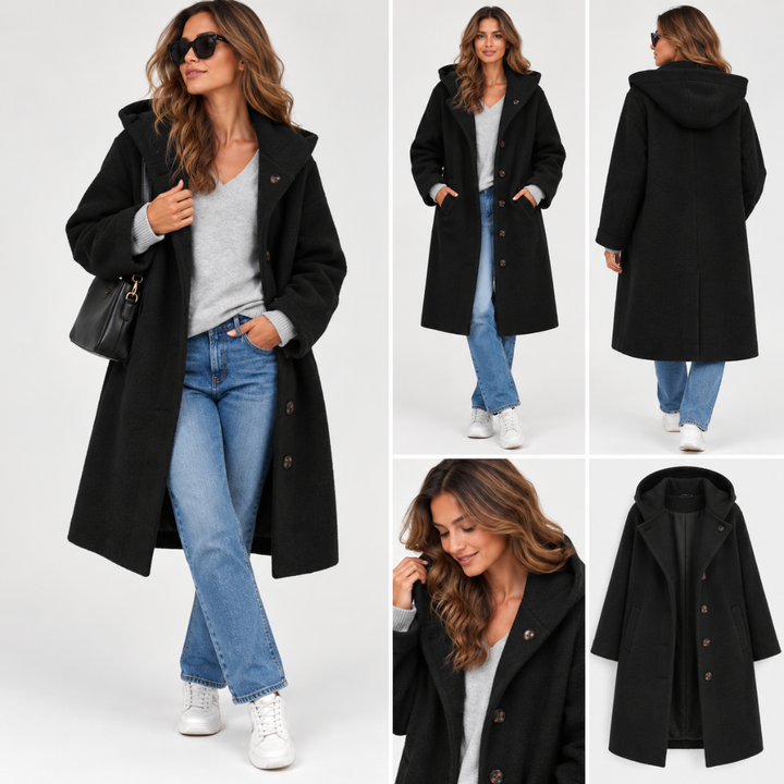 Amélia: Giacca invernale lunga ed elegante