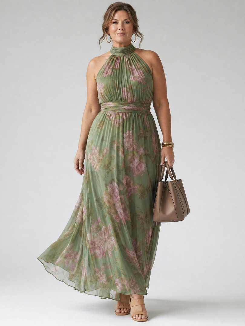 Mirelle™ Abito Midi con Spalle Scoperte