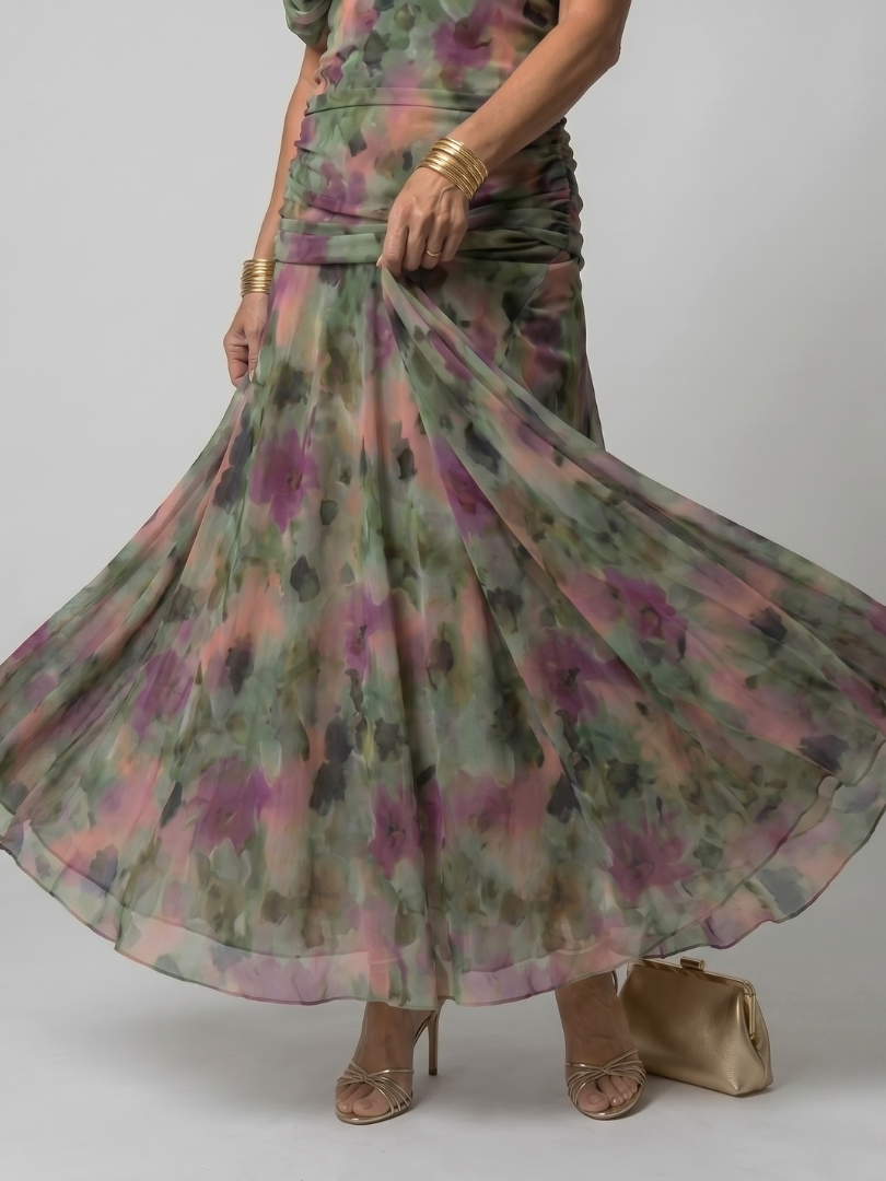 Calen™ Vestito Midi Off Shoulder