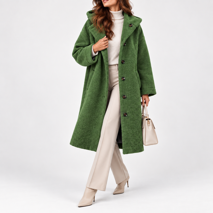 Amélia: Giacca invernale lunga ed elegante