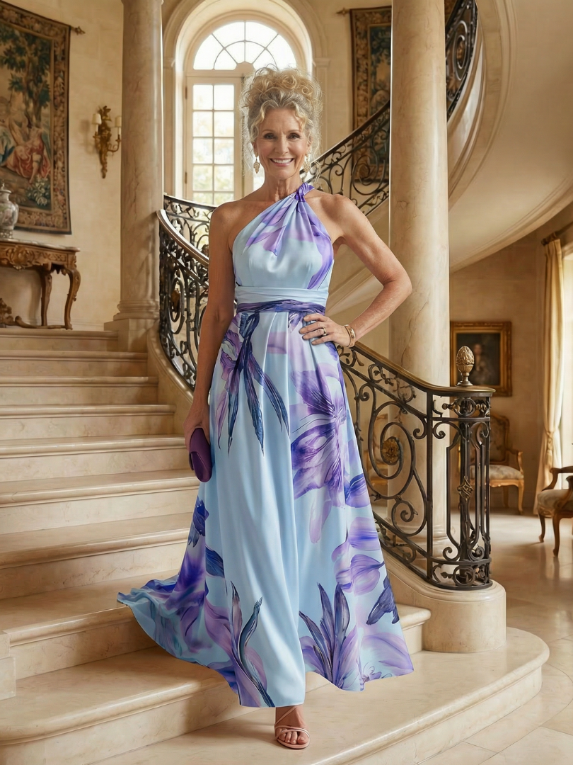 Abito Maxi Floreale Leggero Amiel™