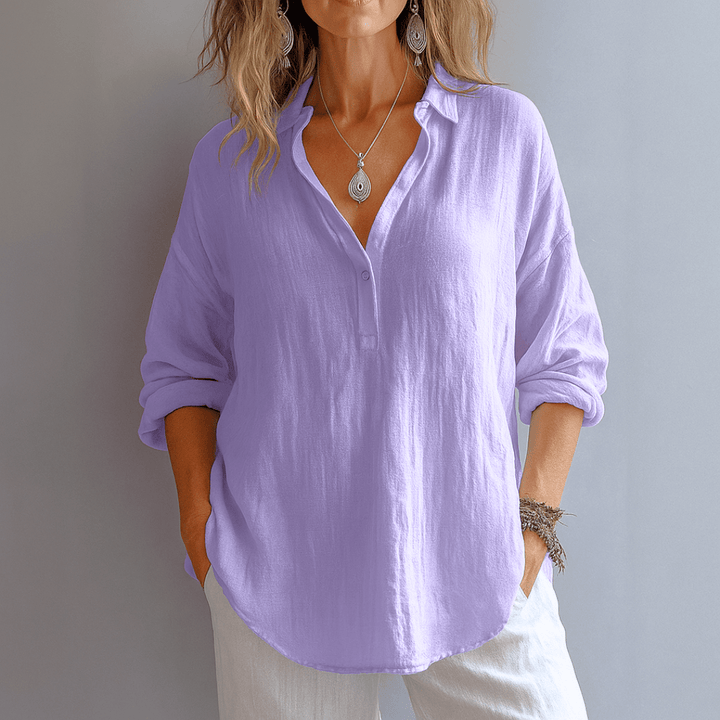 Marianne | elegante blusa in lino