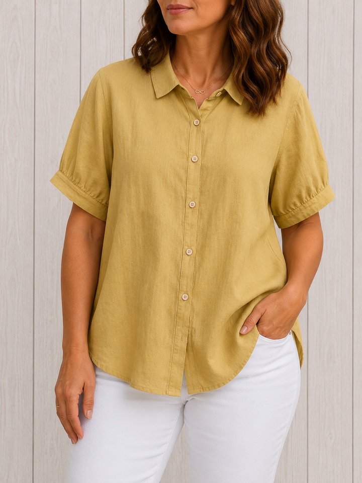 Pamela™ | Camicia Casual con Bottoni