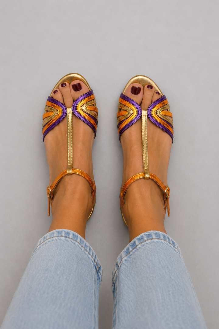 Viviana | Sandali Colorati Mediterranei