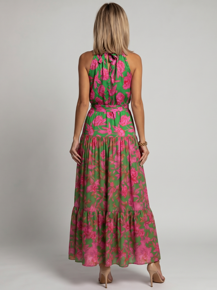 Rowen™ Abito Midi con Scollo All'americana