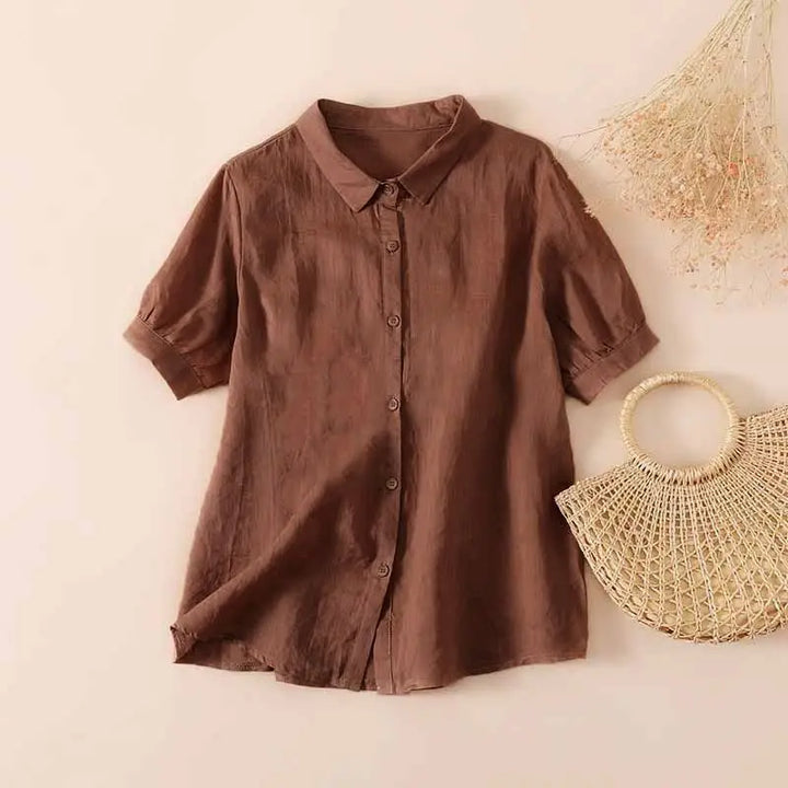 Pamela™ | Camicia Casual con Bottoni
