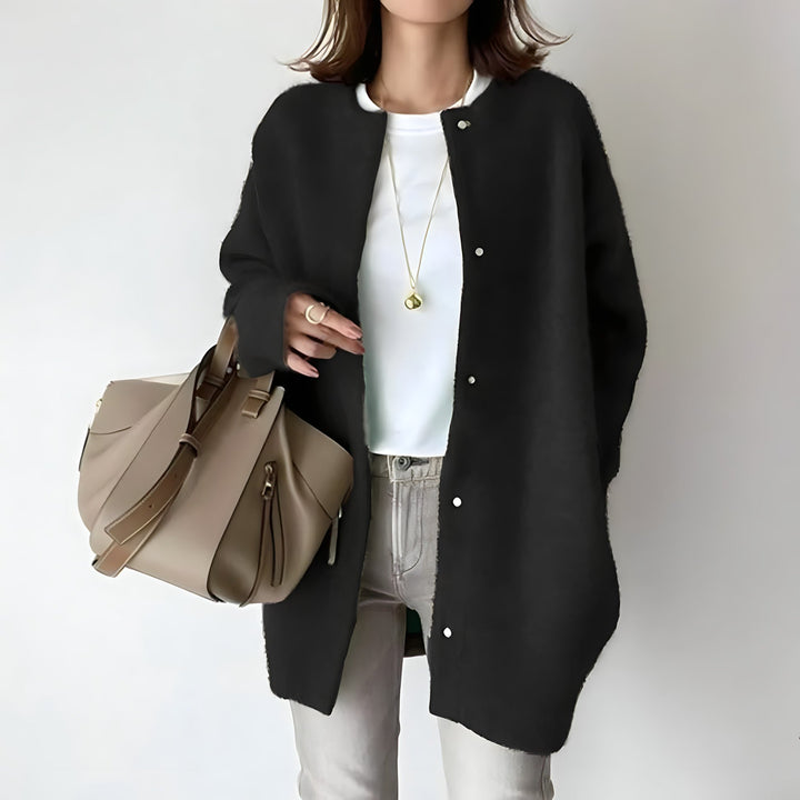 Whitney | cardigan elegante con bottoni